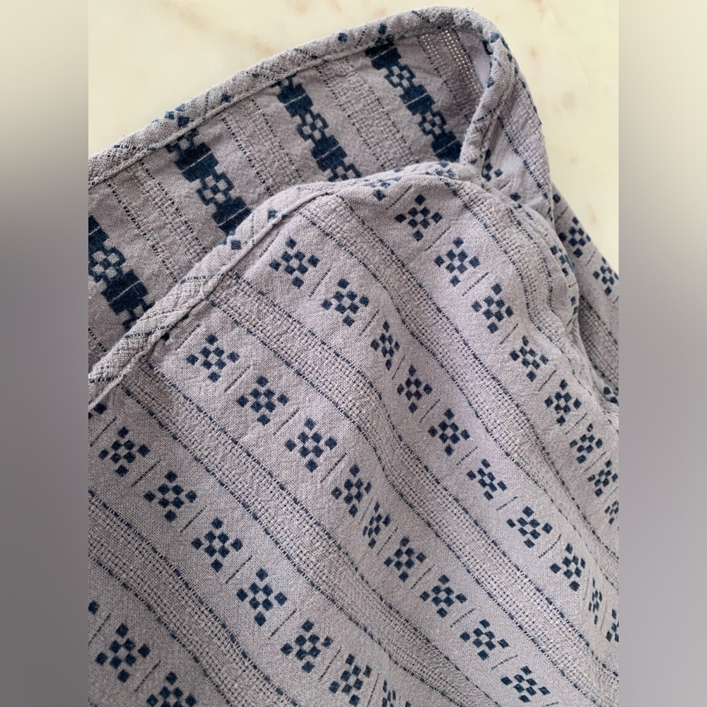 Madewell Pull-On Dolphin Shorts in Jacquard Stripe - Picture 2 of 9